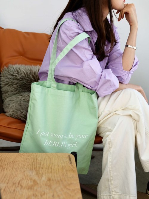 ONLY Mint Green Tote bag