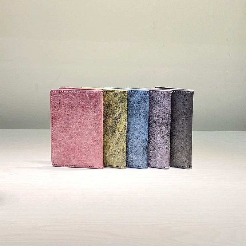 SWEETBURDEN Silk Cowhide-Light business card holder, real cowhide,handmade - Card Holders & Cases - Genuine Leather Multicolor