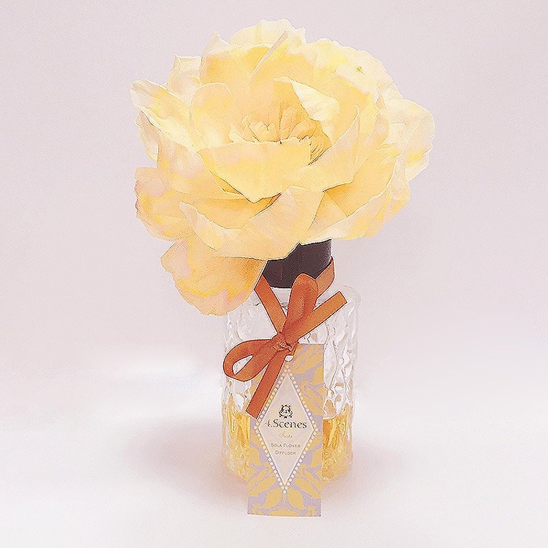 日本のアート・ラボのれんの花の香り - スリープからの小さな昼休み - アロマ・線香 - 寄せ植え・花 イエロー