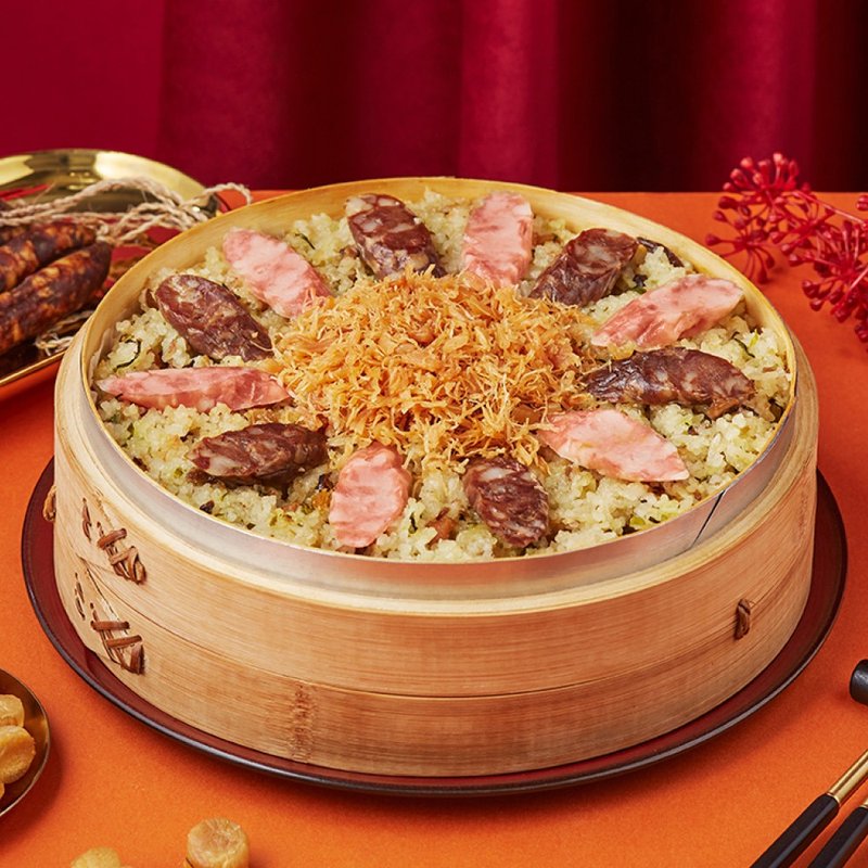 (預購)【台南遠東香格里拉飯店】滬杭干貝臘味米糕-1000g - 其他 - 其他材質 紅色