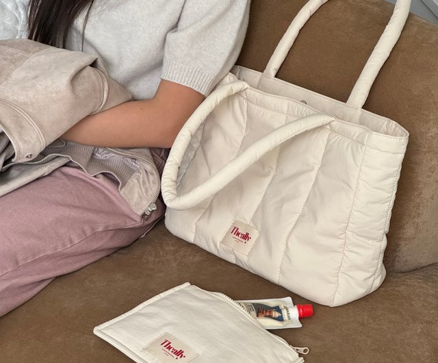 The Ally from Korea | EILEE BAG (with pouch) | Ivory | 2way