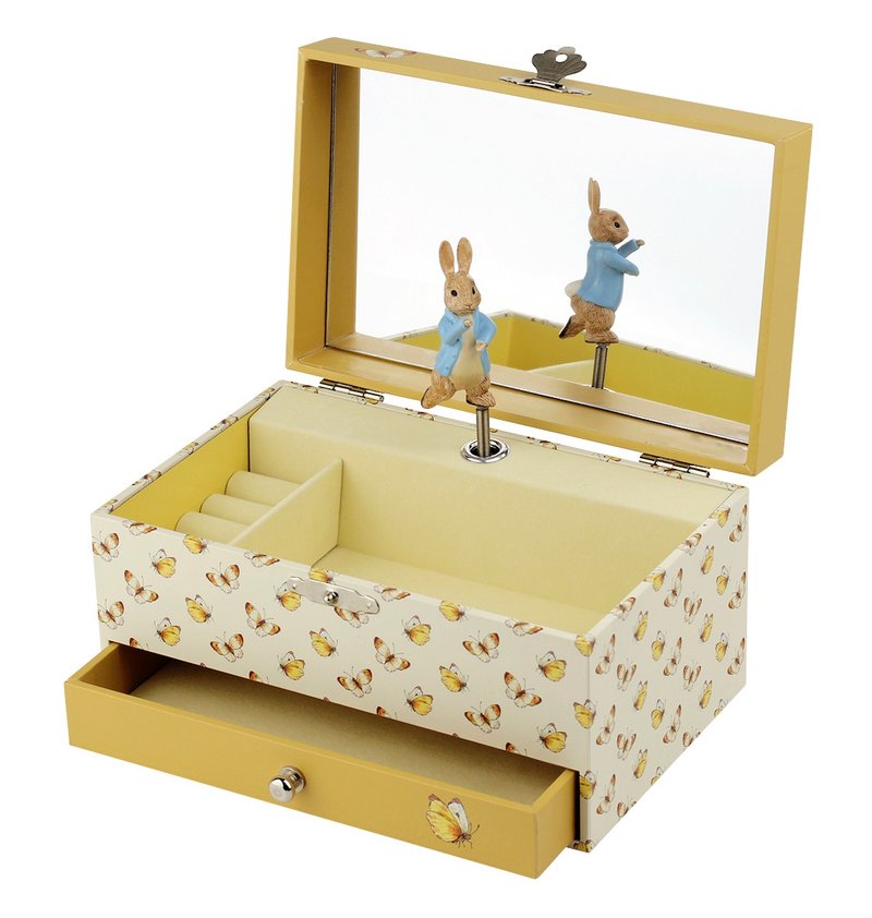 Trousselier - Peter Rabbit Musical Jewelry Box - ของเล่นเด็ก - วัสดุอื่นๆ สีกากี