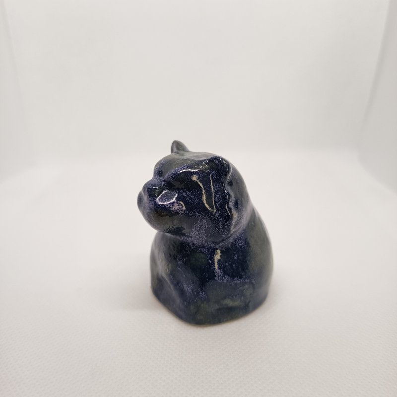 虎爺生肖老虎陶瓷造型擺飾擴香石 - 香氛/精油/擴香 - 陶 多色