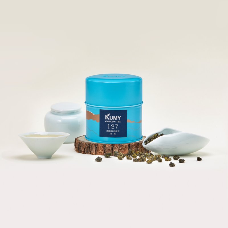 梨山黑森林清曉127清香烏龍茶, 75克 - 茶葉/茶包/水果茶 - 新鮮食材 藍色