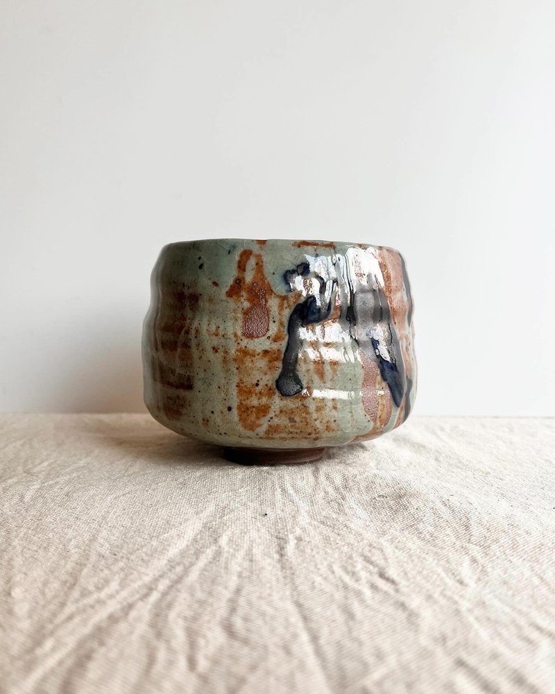 藍洞 茶碗 | 陶茶具 - 茶壺/茶杯/茶具 - 陶 藍色