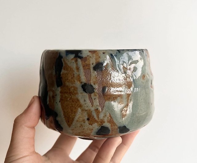 ブルーの洞窟茶碗 | 陶器製茶器セット - ショップ ycobjectstudio 急須