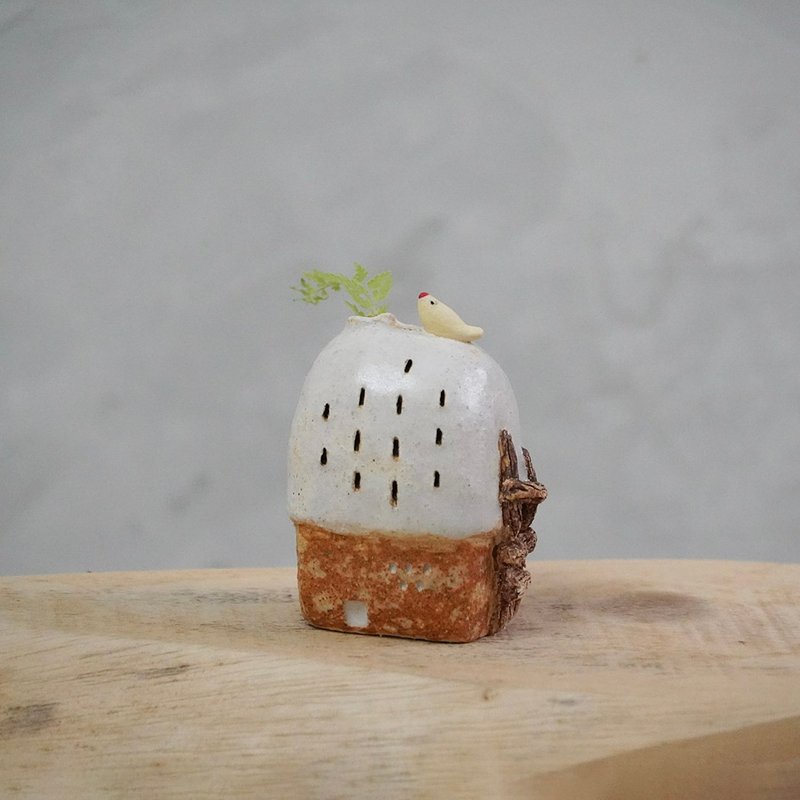 陶藝手作-小陶房-森林小屋 - 擺飾/家飾品 - 陶 
