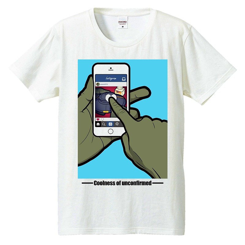 Tシャツ / alien SNS - Tシャツ メンズ - コットン・麻 ホワイト