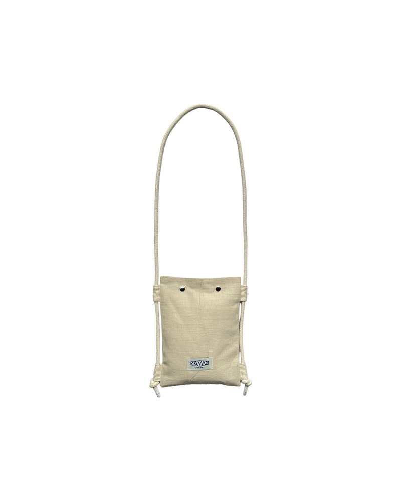 ZAYAN rPET ARCH OF SNOW CANVAS BAG - Other - Waterproof Material White