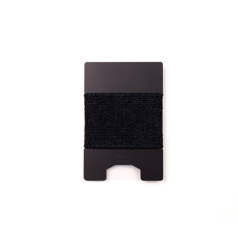 METAL PLATE CARD HOLDER 13323 BLK - ที่เก็บนามบัตร - โลหะ สีดำ