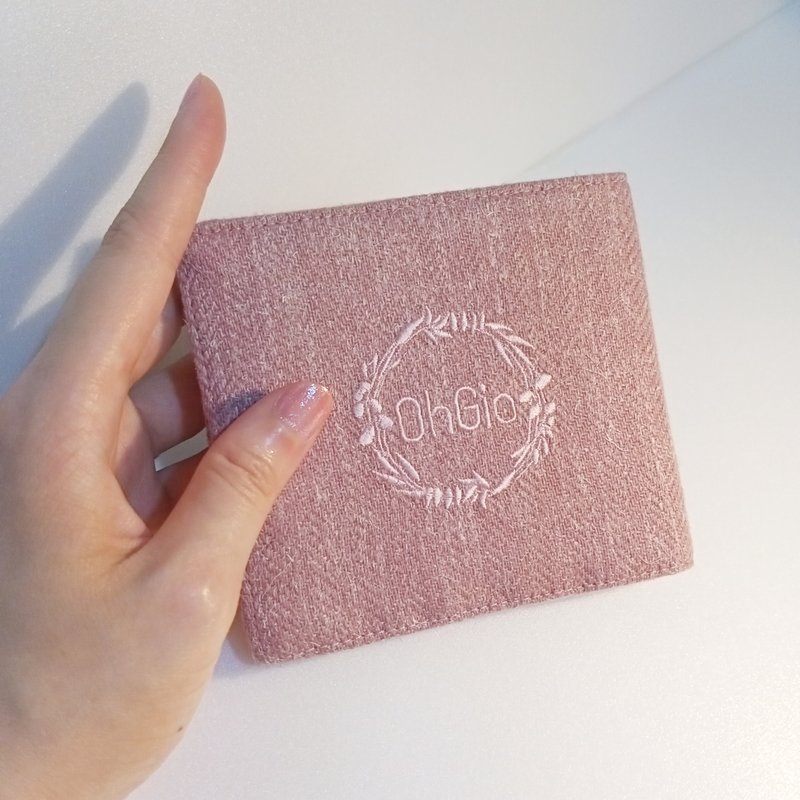 OhGio pineapple leaf pink wallet~ made from pineapple leaves - กระเป๋าสตางค์ - พืช/ดอกไม้ สึชมพู