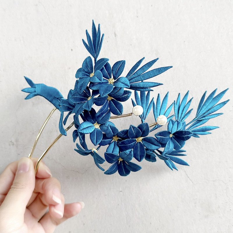 【現貨】球梅紋頭花－纏花仿點翠 - 其他 - 其他材質 