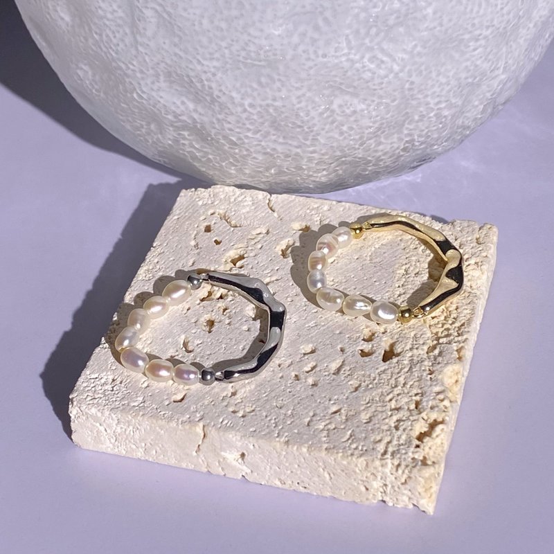 Ring Raffle Pearl - 戒指 - 珍珠 多色