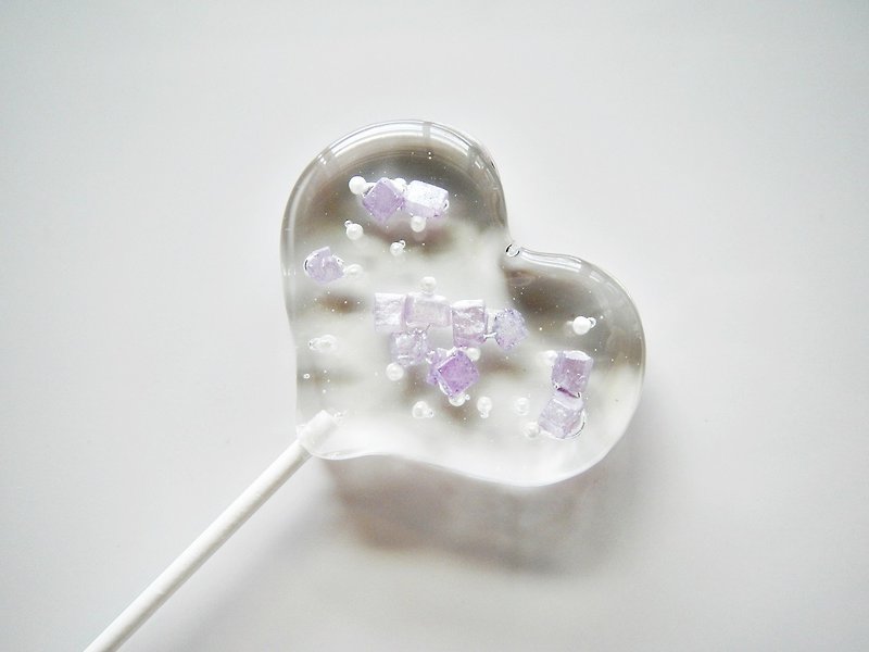 Huayang Lollipop-True Love Custom (5pcs/box) - Snacks - Fresh Ingredients Purple