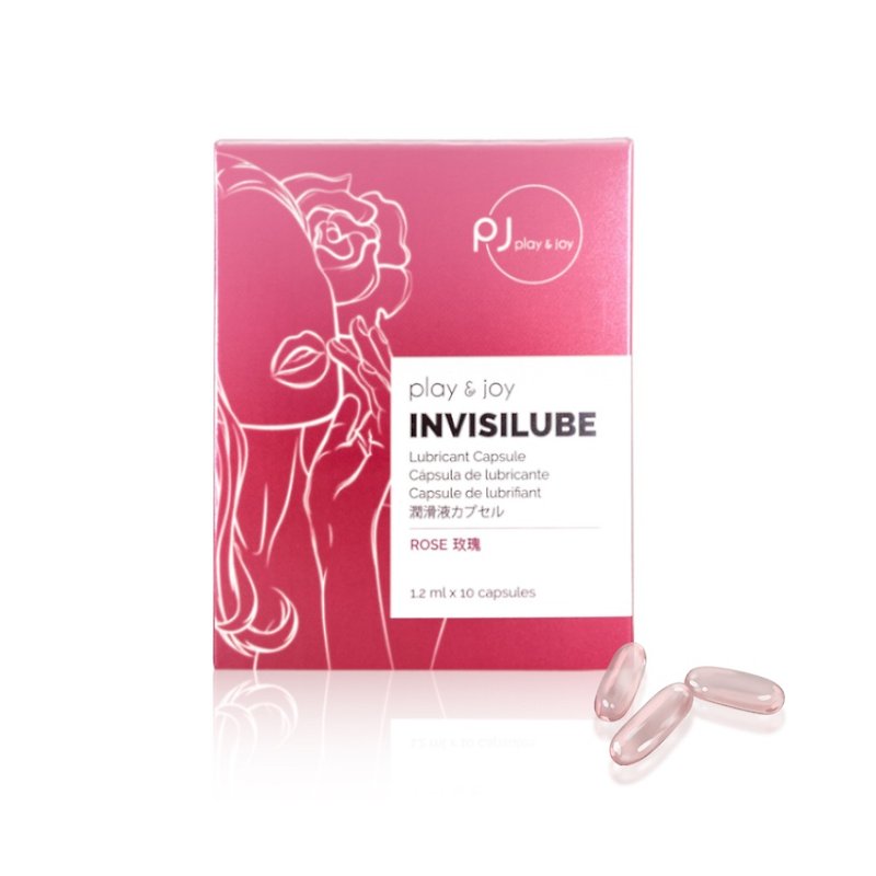 【PLAY & JOY】Silky texture invisible lubricant capsule-rose flavor - สินค้าผู้ใหญ่ - วัสดุอื่นๆ 
