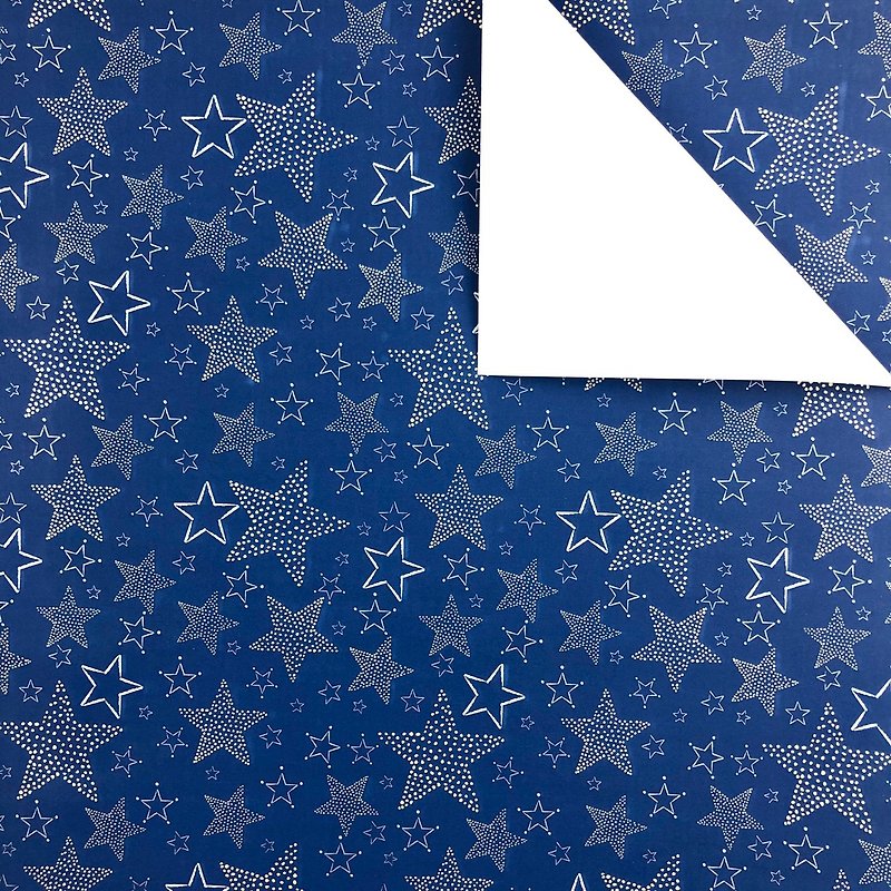 Fundus starry sky/European imported wrapping paper - วัสดุห่อของขวัญ - กระดาษ หลากหลายสี