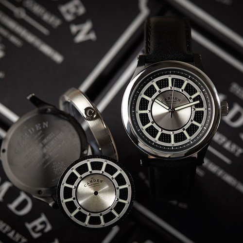 Handiin Camden Watch ｜純英國血統 時尚精工大刻度真皮腕錶
