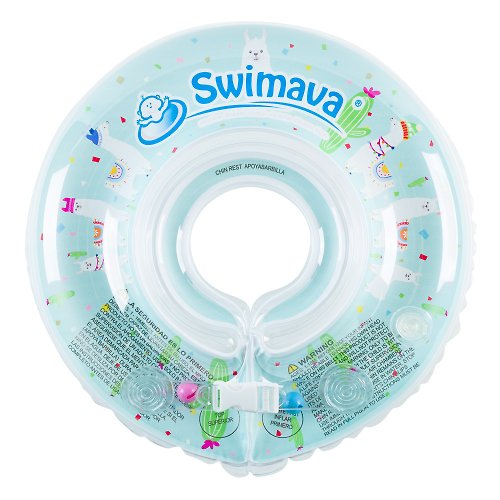 Swimava 台灣總代理 英國Swimava G1草泥馬嬰兒游泳脖圈-標準尺寸