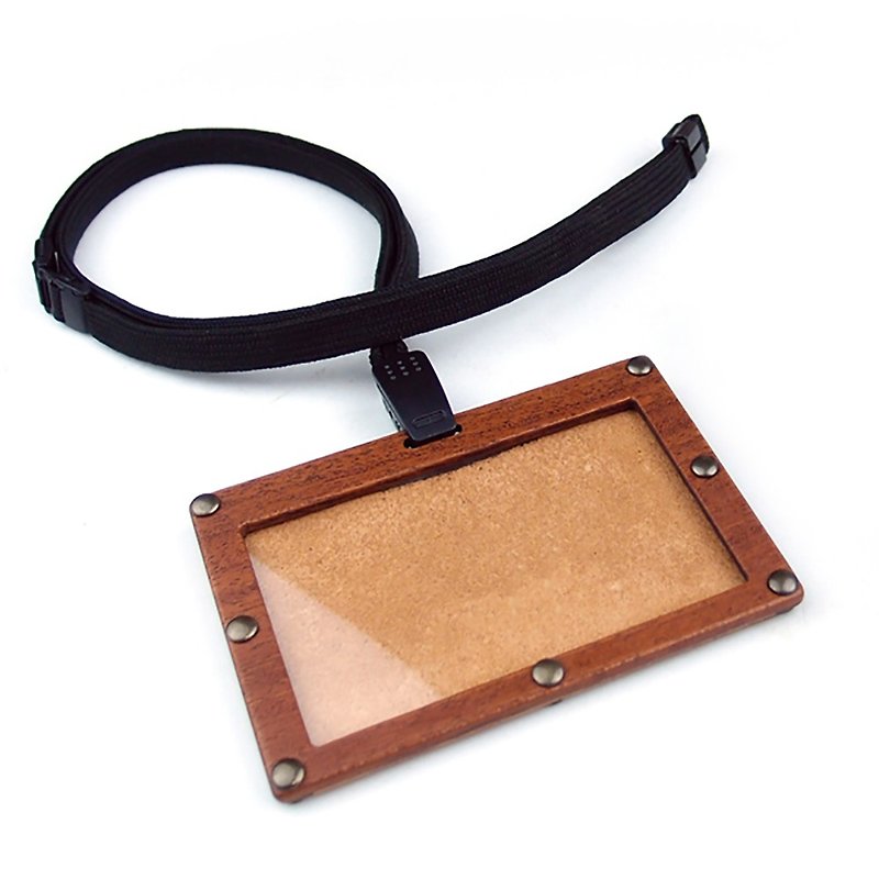 ID case B made of wood and leather - Card Holders & Cases - Wood 