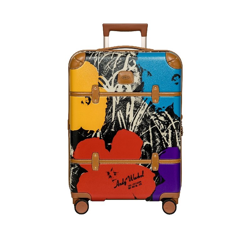【BRIC' S】BELLAGO-black painted BBG Di Warhol joint pull box-black - Luggage & Luggage Covers - Other Materials Black