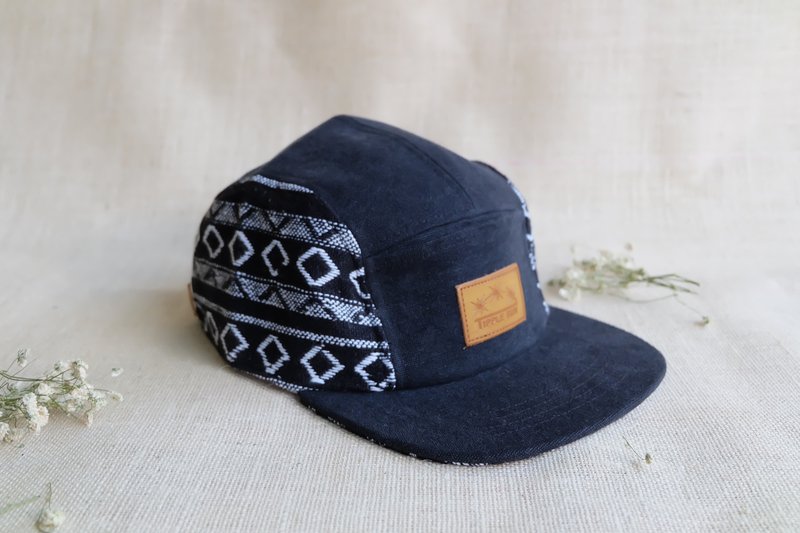 Tipple Sun Cap (Black/Traditional fabric black) - 帽子 - 紙 黑色