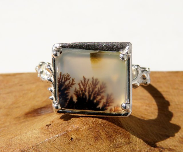 デンドリティック アゲートリング / Dendritic Agate Ring 2