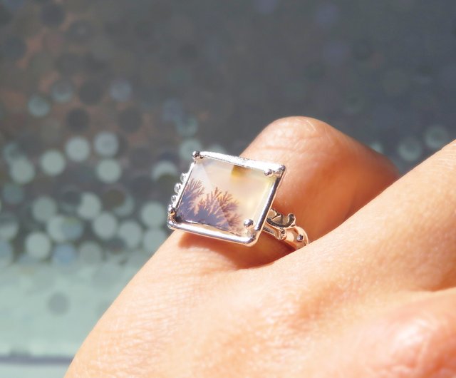 デンドリティック アゲートリング / Dendritic Agate Ring 2