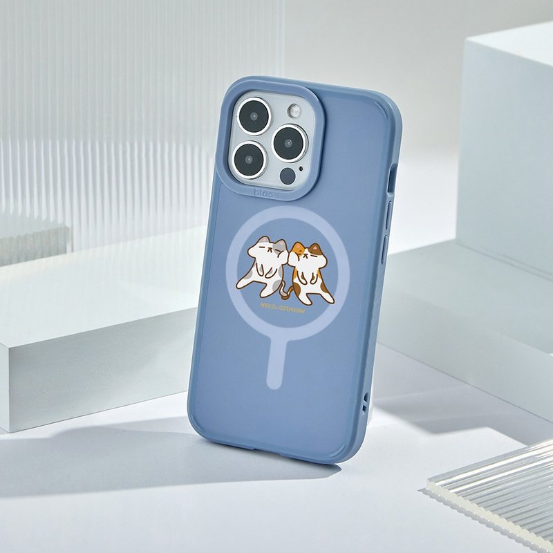 歐吉喵NEKO OJIMEOW擠臉峽谷強悍MagSafe iPhone手機殼 - 手機殼/手機套 - 矽膠 多色