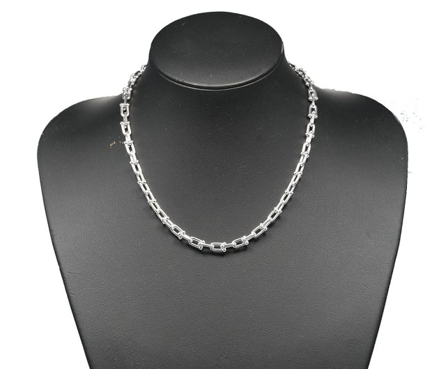 国内発送・すぐ届く【TIFFANY】スモールリンク ネックレス 直営手配 国内すぐ届く ハードウェア スモールリンク ネックレス