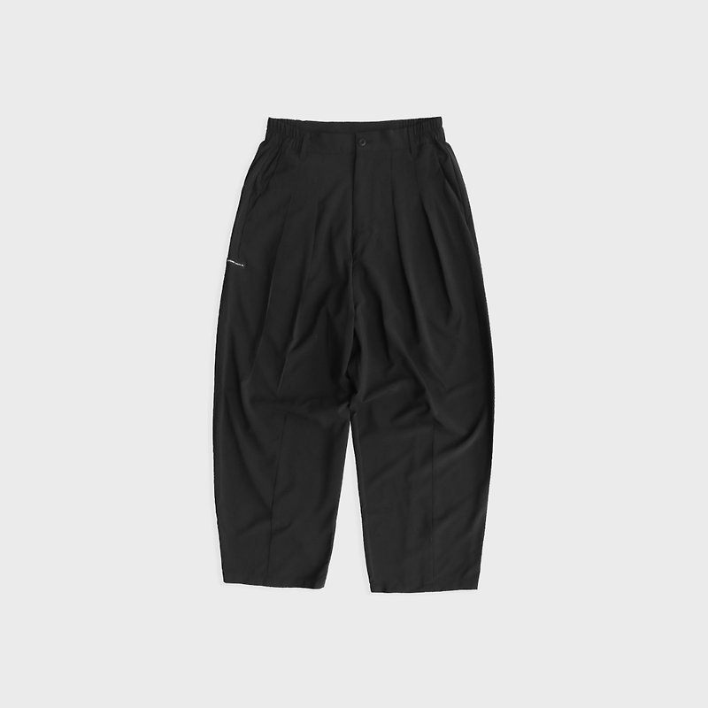 DYCTEAM - Full length tapered pants (black) - 男長褲/休閒褲 - 其他材質 黑色