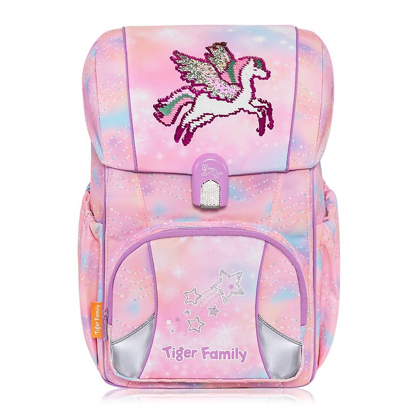 Tiger Family Feiyue Ultra-Lightweight Backpack Pro 2-Wandering Pegasus (Sequin Style) - Backpacks - Waterproof Material Pink