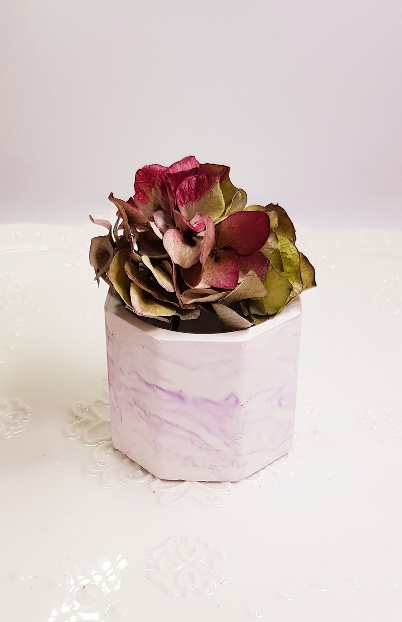 Hand made dry flowers - Hydrangea flowerpots, extracting fragrant stones, Valentine's Day - wedding gifts - birthday gifts - น้ำหอม - วัสดุอื่นๆ 