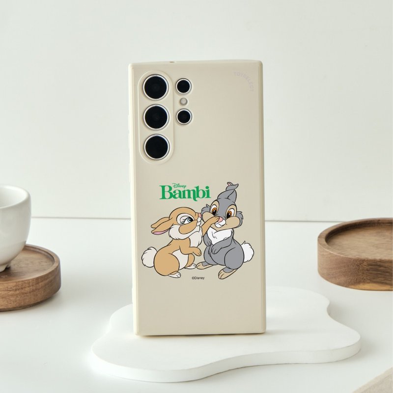 Disney經典-鼻尖輕語純色矽膠SAMSUNG手機殼 - 手機殼/手機套 - 塑膠 多色