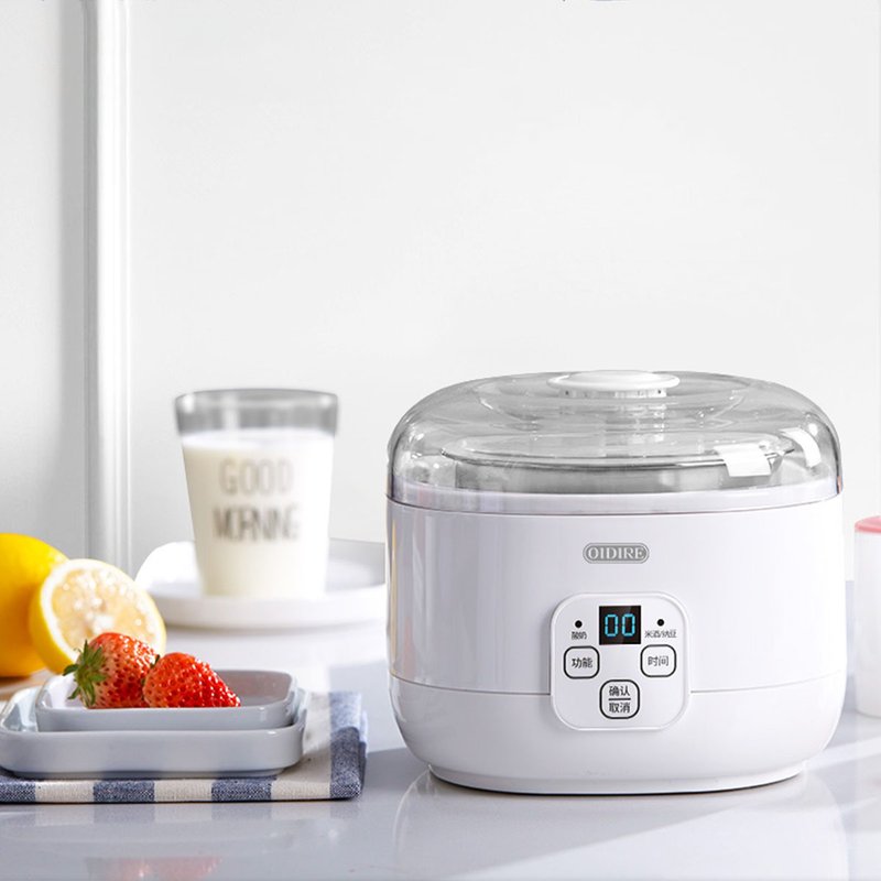 【Free Shipping】OIDIRE Yogurt Maker Fully Automatic Small Yogurt Maker - เครื่องใช้ไฟฟ้าในครัว - วัสดุอื่นๆ ขาว