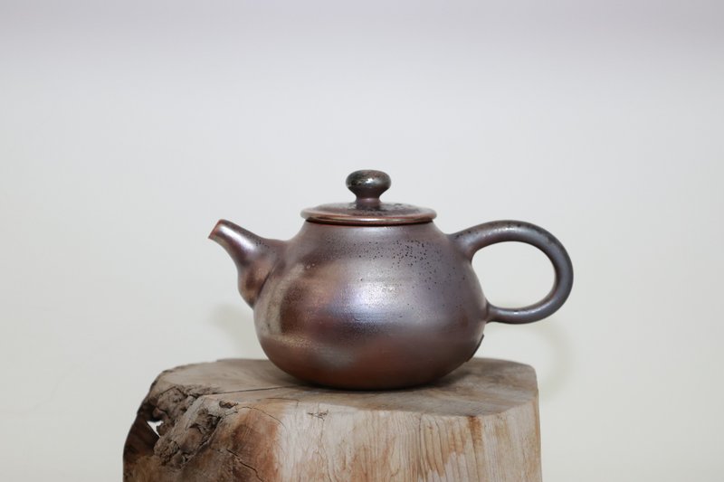 柴燒正把茶壺/200ml/瀧間拾光 - 茶壺/茶杯/茶具 - 陶 