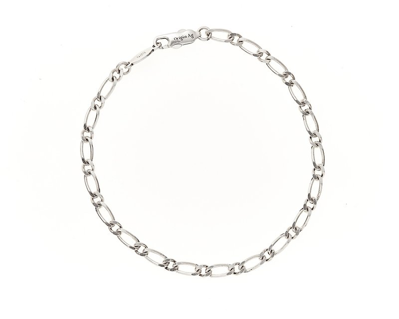 OA FIGARO CHAIN BRACELET SILVER - Bracelets - Sterling Silver Silver