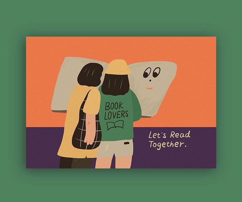 let is read together three-dimensional blank ZINE creative book hand-made illustration theme