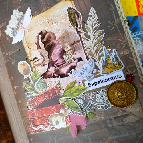 ジャンクジャーナル　2冊 ハンドメイド マジック ウィザード ジャンク ジャーナル ノート