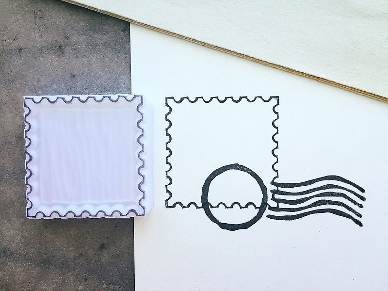 空白郵票 - 印章/印台 - 其他材質 