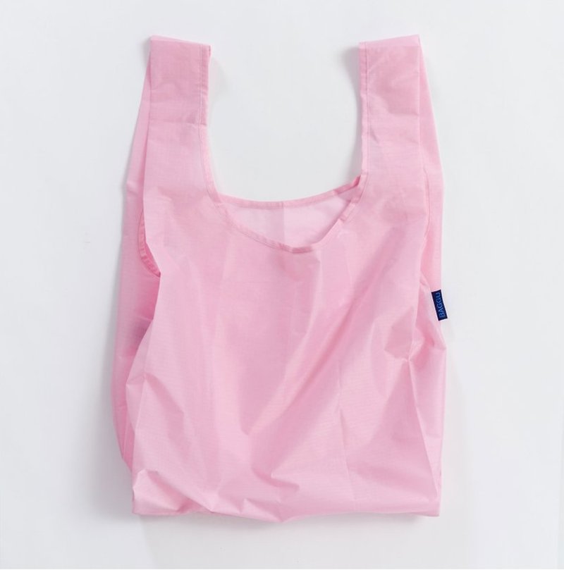 BAGGU Eco Storage Shopping Bag - Marshmallow Pink - กระเป๋าถือ - วัสดุกันนำ้ สึชมพู