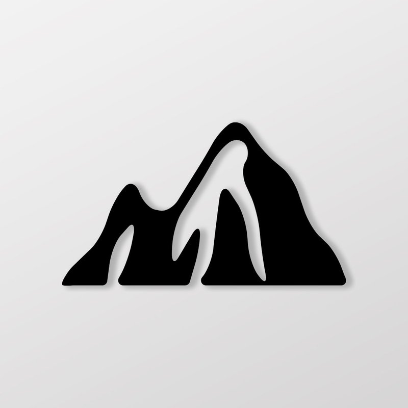Mountain/車貼、貼紙 SunBrother孫氏兄弟 - 貼紙 - 防水材質 
