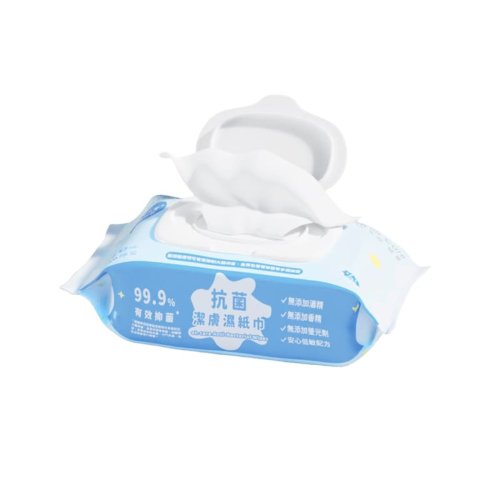 oh care 歐克威爾 官方旗艦店 【oh care 歐克威爾】抗菌潔膚濕紙巾 80抽/入