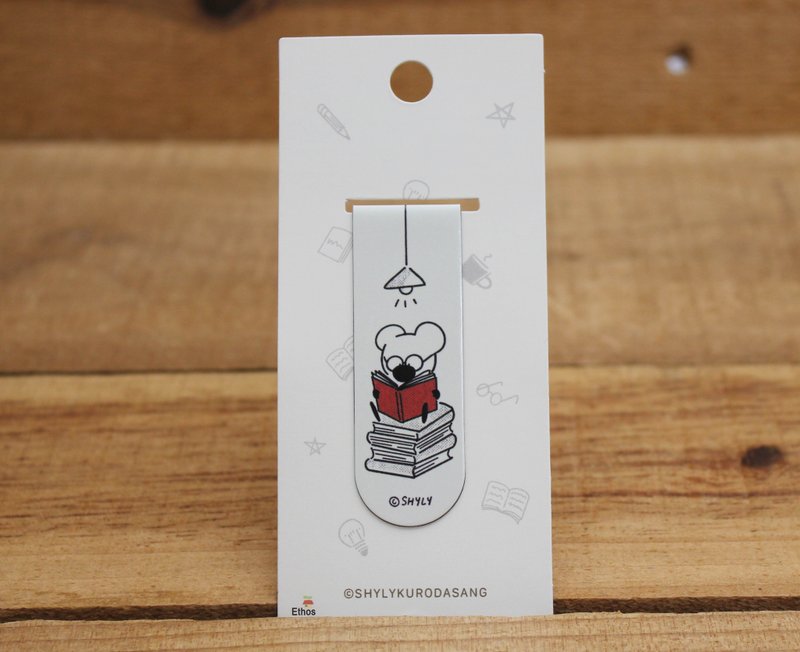 【書籤】 啪磁性書籤(黑田桑READ MORE)09573 - 其他 - 其他材質 白色