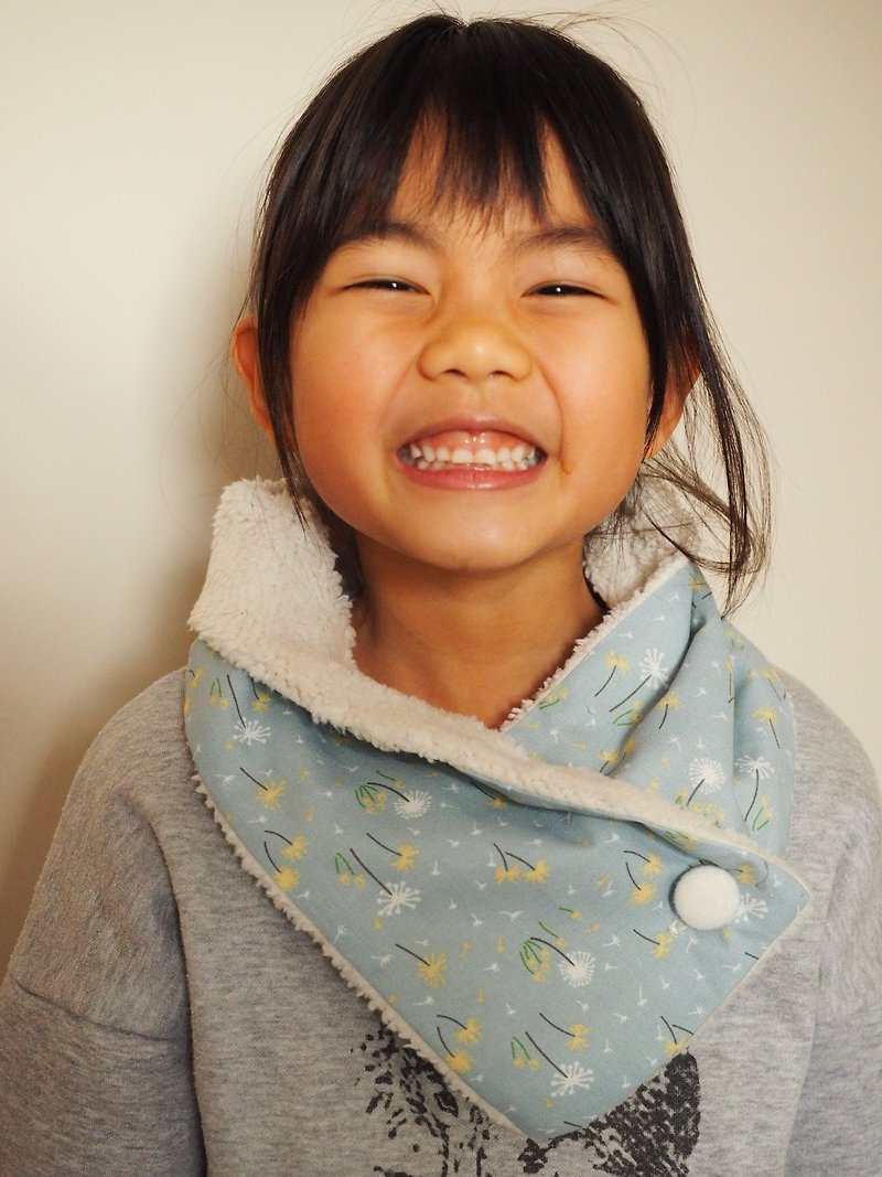 Handmade sewing neck warmer scarf for kid and adult