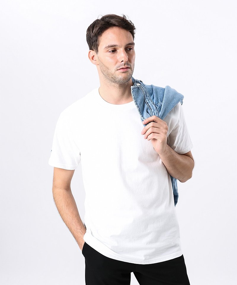 Ultra Cotton Classic Fit T-Shirt / Man (White) - เสื้อยืดผู้ชาย - ผ้าฝ้าย/ผ้าลินิน ขาว