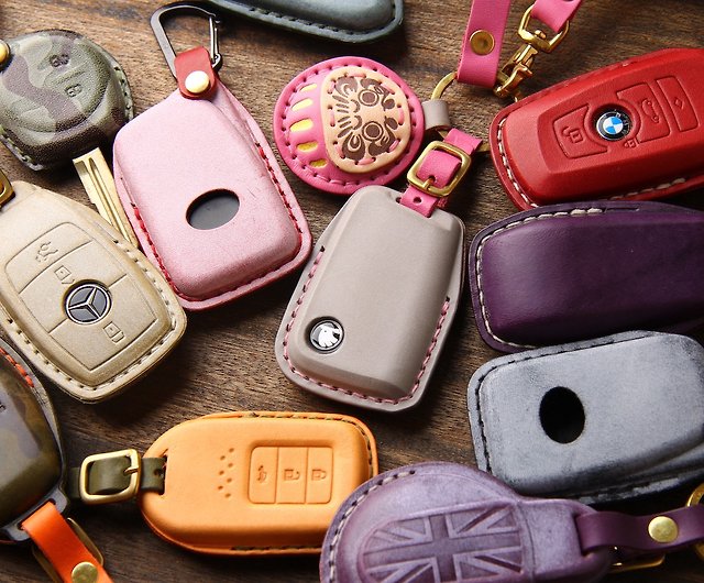 Tea leather Land Rover Land Rover key leather case Range rover