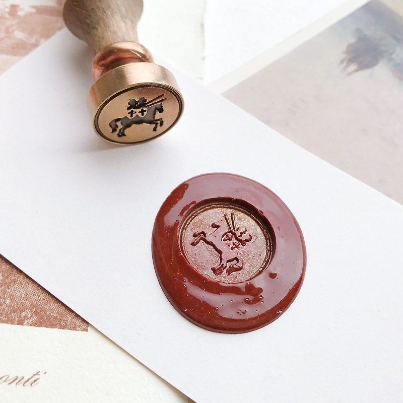 Sealing Wax Medal Set Gift Box | Royal Knights - Stamps & Stamp Pads - Other Metals Gold