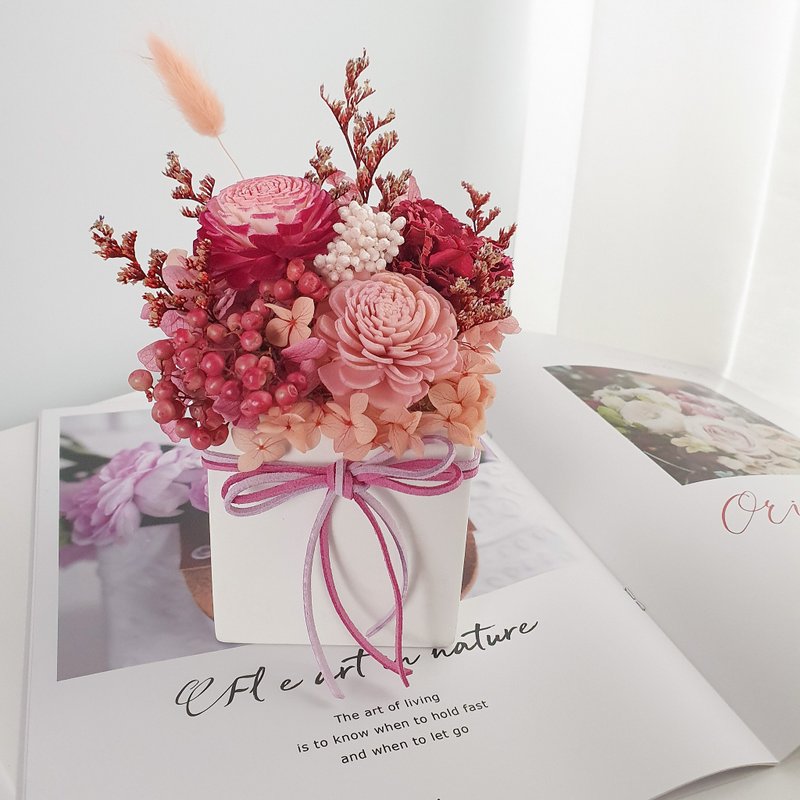 Beaming New Year's Day Flower Ceremony Opening Flower Ceremony Entering