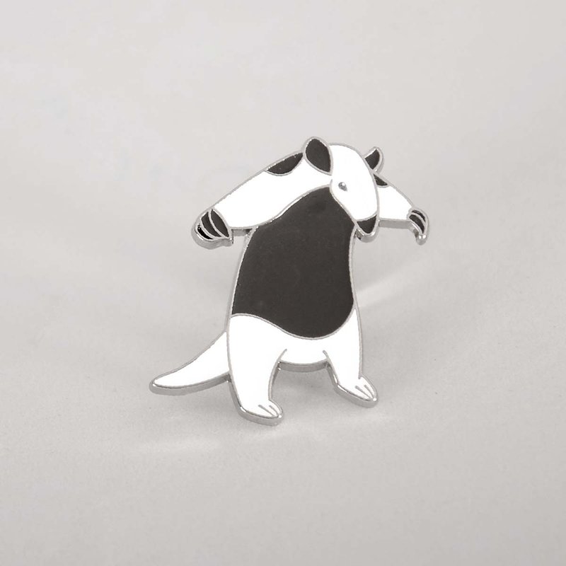 世界動物圖鑑徽章 / 中美小食蟻獸 - 徽章/別針 - 其他金屬 