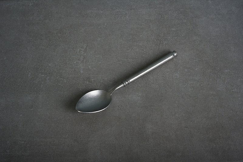 D&L Antique Spoon - ช้อนส้อม - สแตนเลส สีเงิน